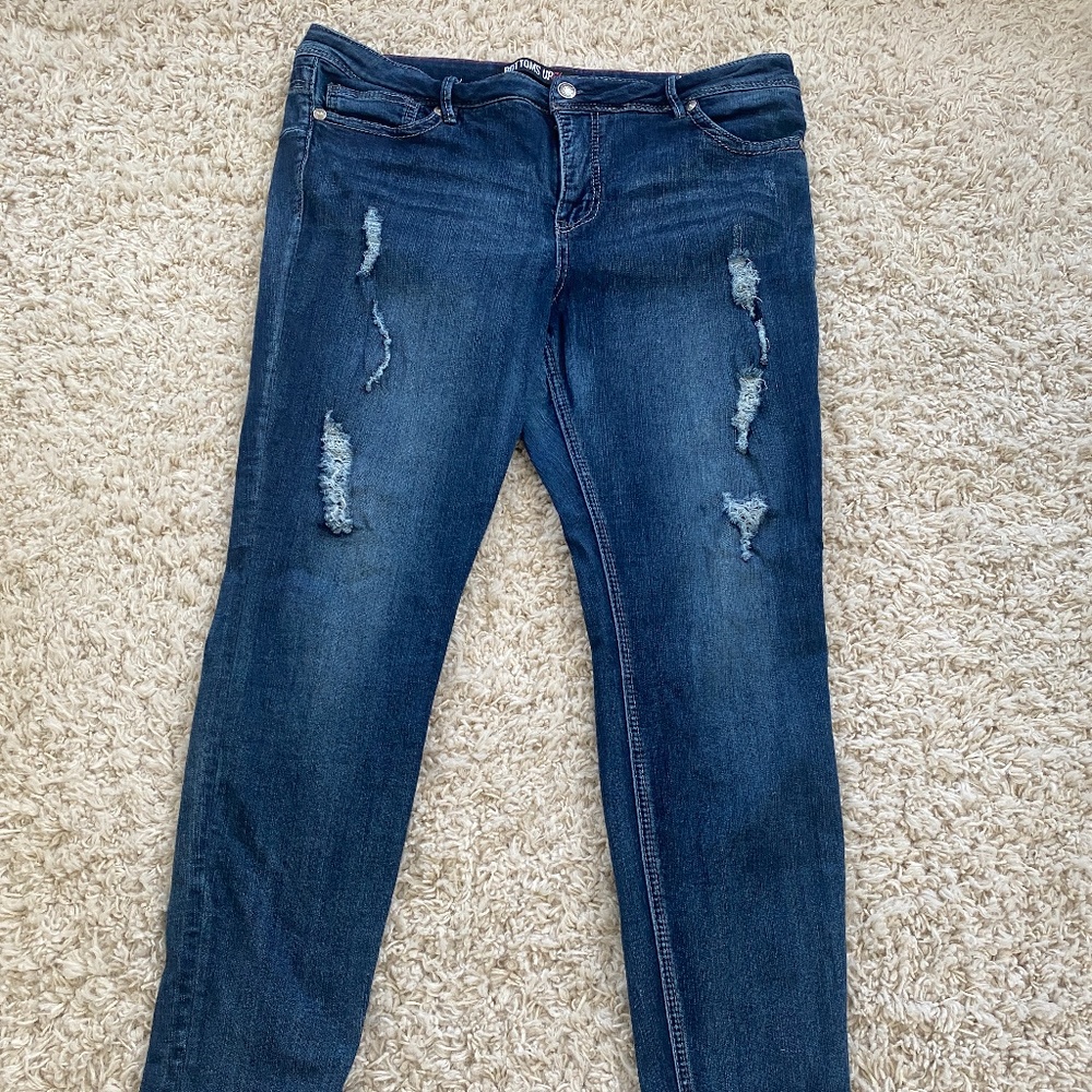 warehouse one, bottoms up skinny jeans, 36 regular